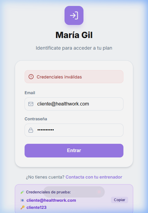App de Cliente